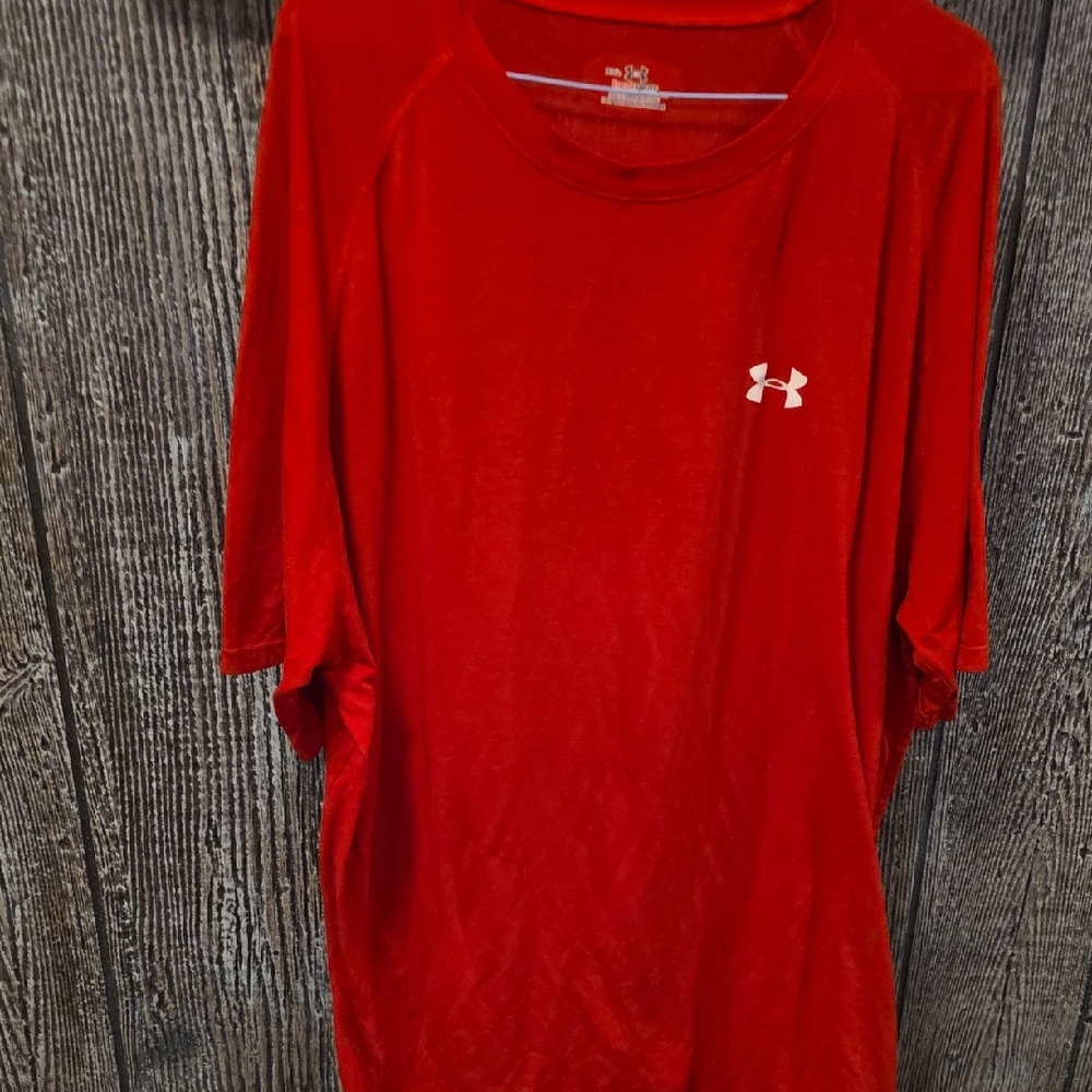 Under Armour Bold Red Athletic Shirt